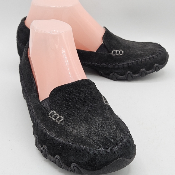 Sketchers leather slipon shoes size 7 - Picture 15 of 16